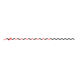 C14E8,  Polyoxyethylene  (8)  myristyl  ether,  Tetradecyl  octaethylene  glycol  ether,  Tetradecyloctaglycol