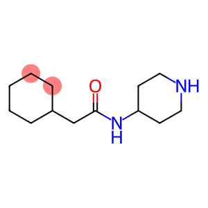 2-cyclohexyl-N-(piperidin-4-yl)acetamide