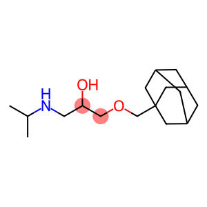 2-Propanol, 1-[(1-methylethyl)amino]-3-(tricyclo[3.3.1.13,7]dec-1-ylmethoxy)-