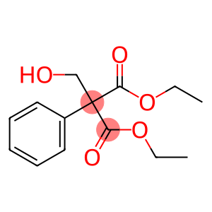 Propanedioic acid, 2-(hydroxymethyl)-2-phenyl-, 1,3-diethyl ester