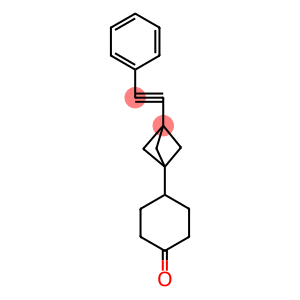 4-(3-(phenylethynyl)bicyclo[1.1.1]pentan-1-yl)cyclohexanone