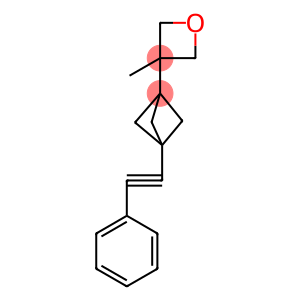 3-methyl-3-(3-(phenylethynyl)bicyclo[1.1.1]pentan-1-yl)oxetane