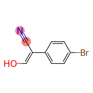 2-(4-Bromophenyl)-3-hydroxyacrylonitrile