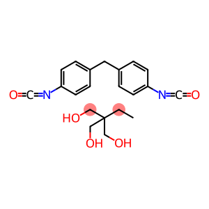 2-乙基-2-(羟甲基)-1,3-丙二醇与1,1-亚甲基-双-4-异氰酸根合苯的聚合物