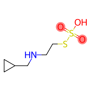 Thiosulfuric acid (H2S2O3), S-[2-[(cyclopropylmethyl)amino]ethyl] ester