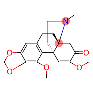 Hasubanan-7-one, 5,6-didehydro-4,6-dimethoxy-17-methyl-2,3-[methylenebis(oxy)]-