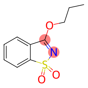 3-Propoxy-1,2-benzisothiazole 1,1-dioxide