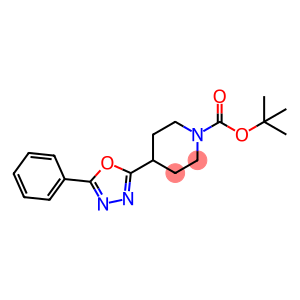 tert-Butyl 4-(5-phenyl-1,3,4-oxadiazol-2-yl)piperidine-1-carboxylate