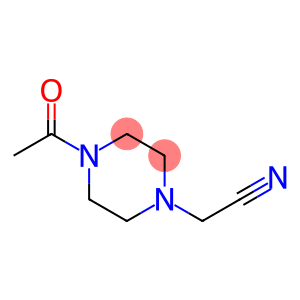 1-Piperazineacetonitrile, 4-acetyl- (9CI)