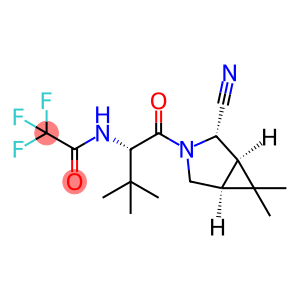 Acetamide, N-[(1S)-1-[[(1R,2S,5S)-2-cyano-6,6-dimethyl-3-azabicyclo[3.1.0]hex-3-yl]carbonyl]-2,2-dimethylpropyl]-2,2,2-trifluoro-