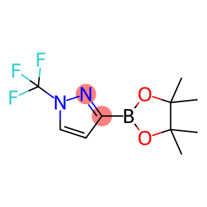 3-(4,4,5,5-四甲基-1,3,2-二氧硼杂环戊烷-2-基)-1-(三氟甲基)-1H-吡唑