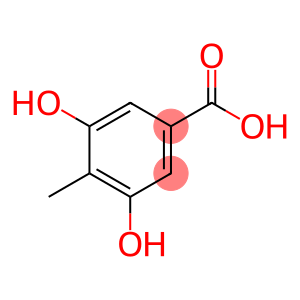 3,5-dihydroxy-p-toluic acid