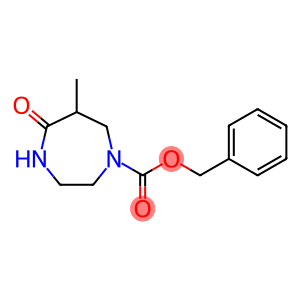 1H-1,4-Diazepine-1-carboxylic acid, hexahydro-6-methyl-5-oxo-, phenylmethyl ester