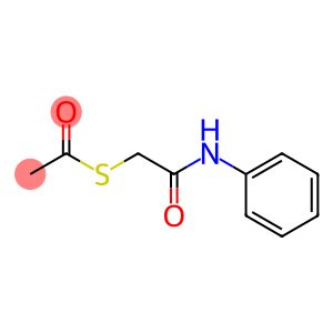 Ethanethioic acid, S-[2-oxo-2-(phenylamino)ethyl] ester