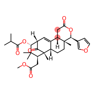 methyl 3-isobutyryloxy-1-oxomeliac-8(30)-enate