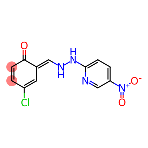 Benzaldehyde,5-chloro-2-hydroxy-, 2-(5-nitro-2-pyridinyl)hydrazone