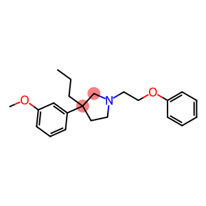3-(m-Methoxyphenyl)-1-(2-phenoxyethyl)-3-propylpyrrolidine