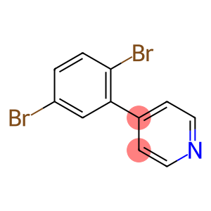 Pyridine, 4-(2,5-dibromophenyl)-
