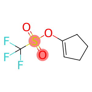 Methanesulfonic acid, 1,1,1-trifluoro-, 1-cyclopenten-1-yl ester