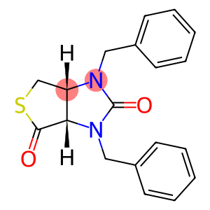 (3aS-cis)-1,3-dibenzyltetrahydro-1H-thieno[3,4-d]imidazole-2,4-dione