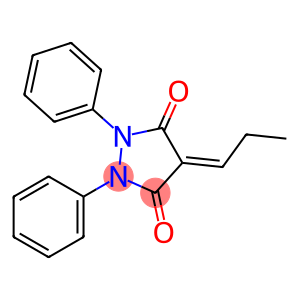 1,2-Diphenyl-4-propylidene-3,5-pyrazolidinedione