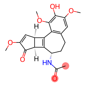 (7S)-7α-Acetylamino-6,7,7bα,10aα-tetrahydro-2-hydroxy-1,3,9-trimethoxybenzo[a]cyclopenta[3,4]cyclobuta[1,2-c]cyclohepten-8(5H)-one