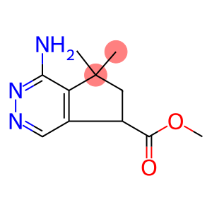 Methyl 1-amino-7,7-dimethyl-6,7-dihydro-5H-cyclopenta[d]pyridazine-5-carboxylate