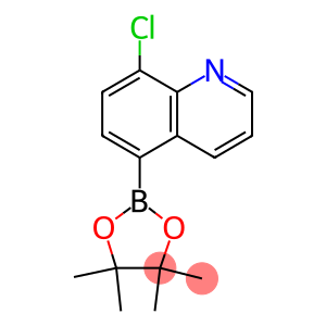 8-Chloro-5-(4,4,5,5-tetramethyl-1,3,2-dioxaborolan-2-yl)quinoline