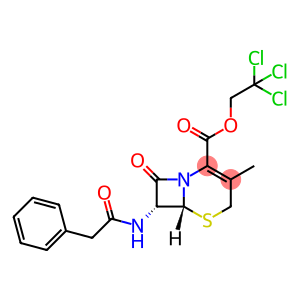 3-甲基-8-氧代-7-(2-苯乙酰氨基)-5-硫杂-1-氮杂双环[4.2.0]辛-2-烯-乙羧酸-2,2,2-三氯乙酯