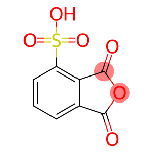 1,3-dihydro-1,3-dioxoisobenzofuran-4-sulphonic acid