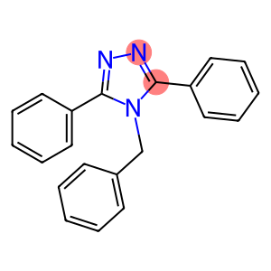 4H-1,2,4-Triazole, 3,5-diphenyl-4-(phenylmethyl)-