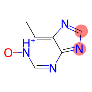 1H-Purine, 6-methyl-, 1-oxide (9CI)