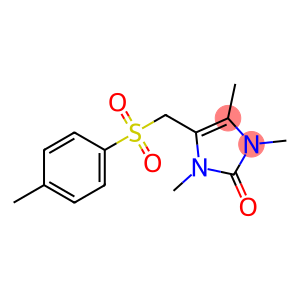 1,3,4-trimethyl-5-[(4-methylbenzenesulfonyl)methyl]-2,3-dihydro-1H-imidazol-2-one