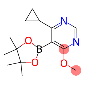 4-Cyclopropyl-6-(methoxy-d3)-5-(4,4,5,5-tetramethyl-1,3,2-dioxaborolan-2-yl)pyrimidine