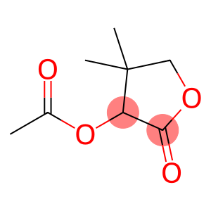 2(3H)-Furanone, 3-(acetyloxy)dihydro-4,4-dimethyl-