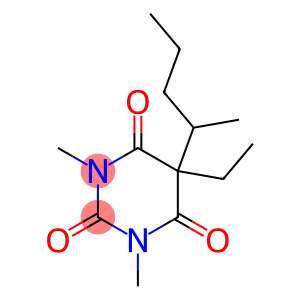 5-ethyl-1,3-dimethyl-5-pentan-2-yl-1,3-diazinane-2,4,6-trione