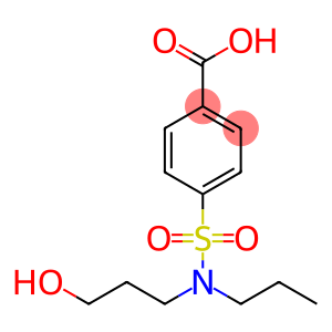Benzoic acid, 4-[[(3-hydroxypropyl)propylamino]sulfonyl]-