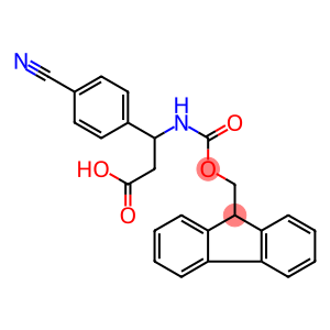 3-(4-Cyano-phenyl)-3-(9H-fluoren-9-ylmethoxy)carbonyl]amino) propanoic acid