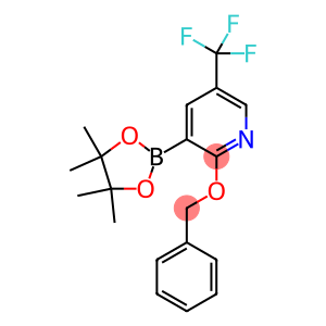 2-(苄氧基)-3-(4,4,5,5-四甲基-1,3,2-二氧硼杂环戊烷-2-基)-5-(三氟甲基)吡啶
