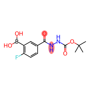 (5-(2-(叔丁氧基羰基)肼-1-羰基)-2-氟苯基)硼酸