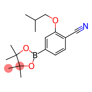 2-异丁氧基-4-(4,4,5,5-四甲基-1,3,2-二氧硼杂环戊烷-2-基)苯甲腈