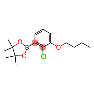 2-(3-Butoxy-2-chlorophenyl)-4,4,5,5-tetramethyl-1,3,2-dioxaborolane