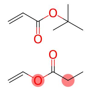 tert-Butyl acrylate, vinyl propionate polymer