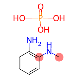 N-methylbenzene-1,2-diammonium hydrogen phosphate