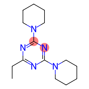 6-Ethyl-2,4-dipiperidino-1,3,5-triazine