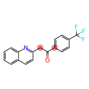 Ethanone, 2-(2-quinolinyl)-1-[4-(trifluoromethyl)phenyl]-
