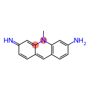 Acridine, 6-amino-3,10-dihydro-3-imino-10-methyl-, dimer (8CI)