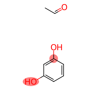 Acetaldehyde, polymer with 1,3-benzenediol