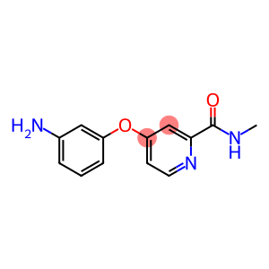 2-PYRIDINECARBOXAMIDE, 4-(3-AMINOPHENOXY)-N-METHYL-