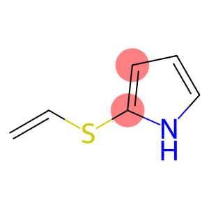 1H-Pyrrole,2-(ethenylthio)-(9CI)